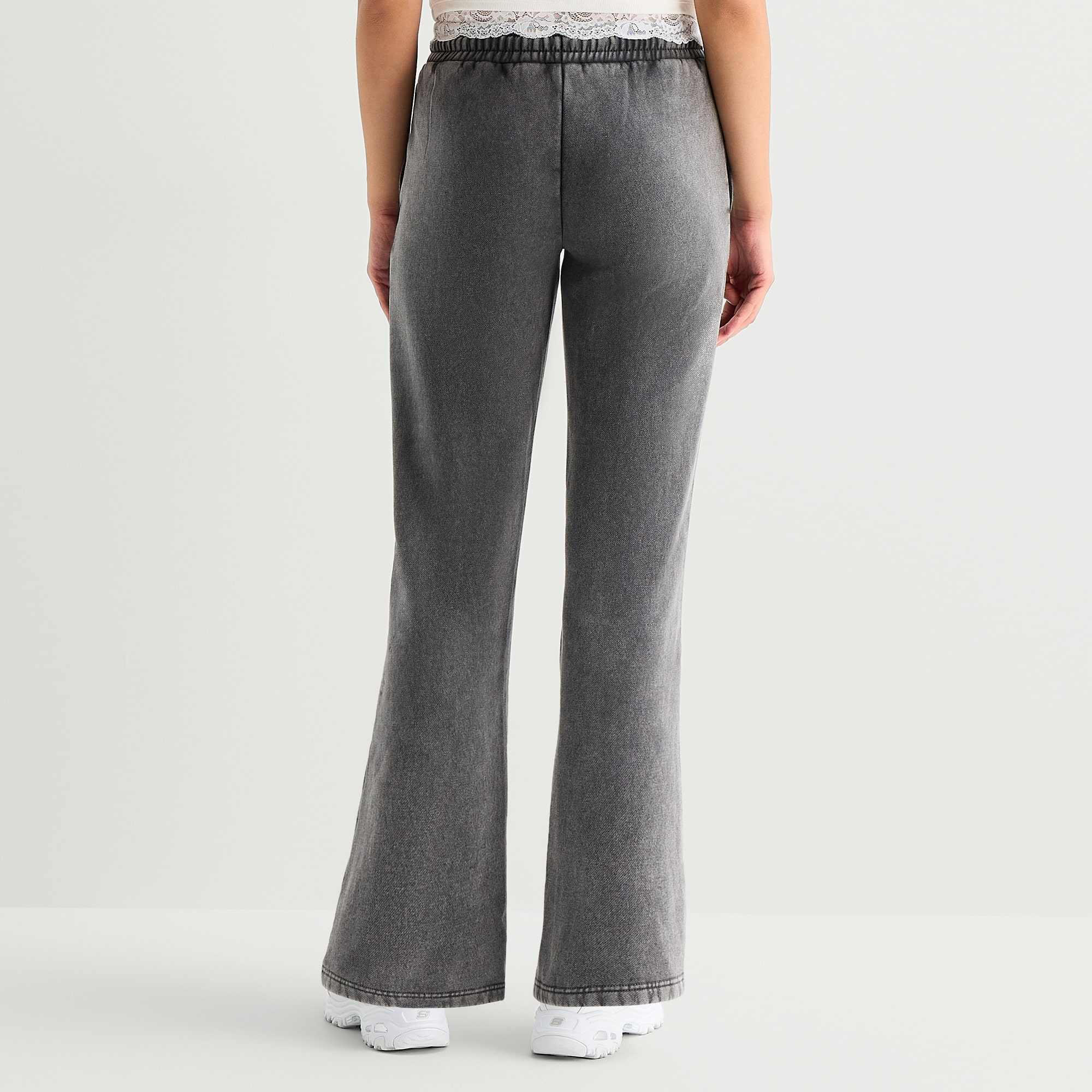 Arizona Womens Juniors Bootcut Low Rise Lounge Pant