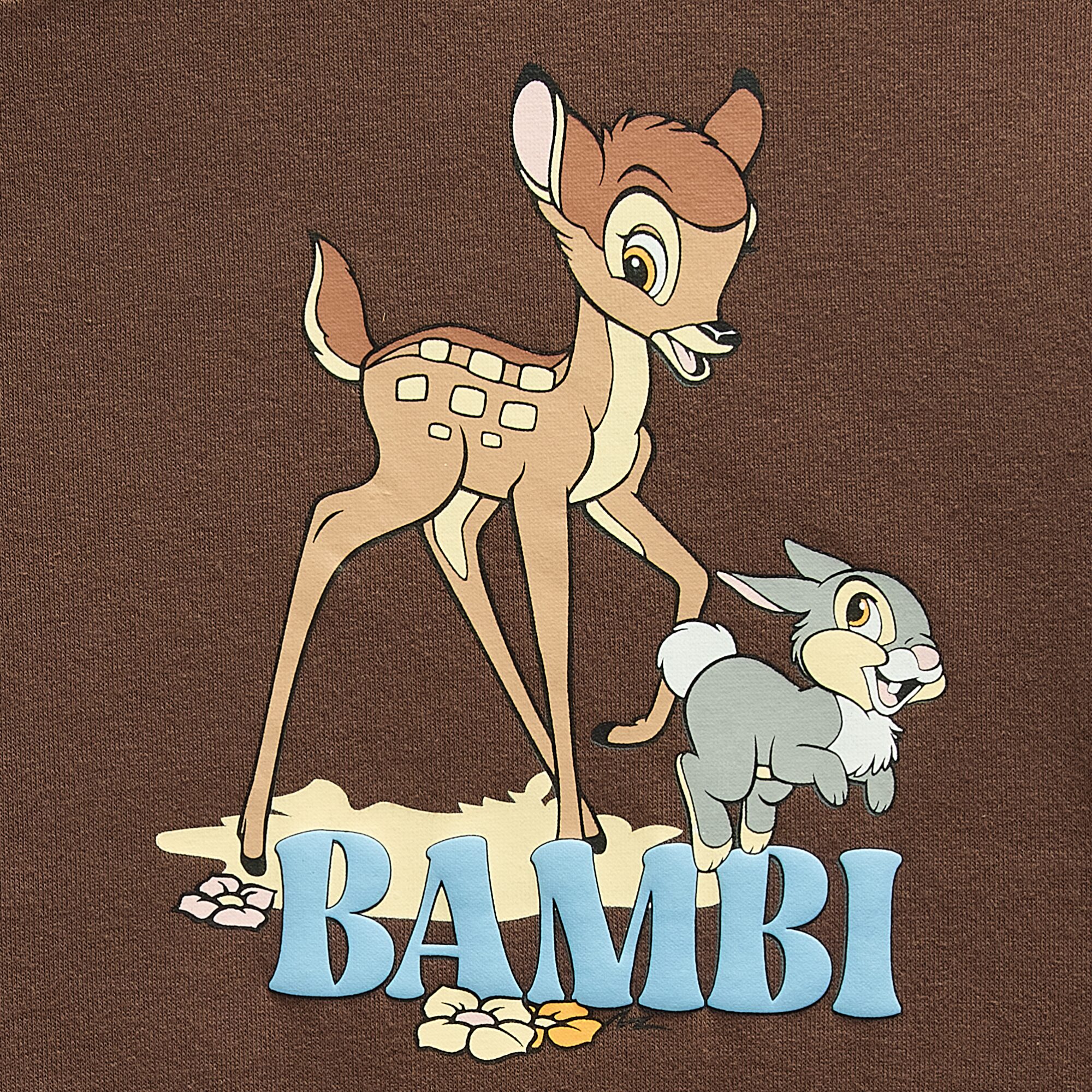 Womens Juniors Long Sleeve Bambi Hoodie