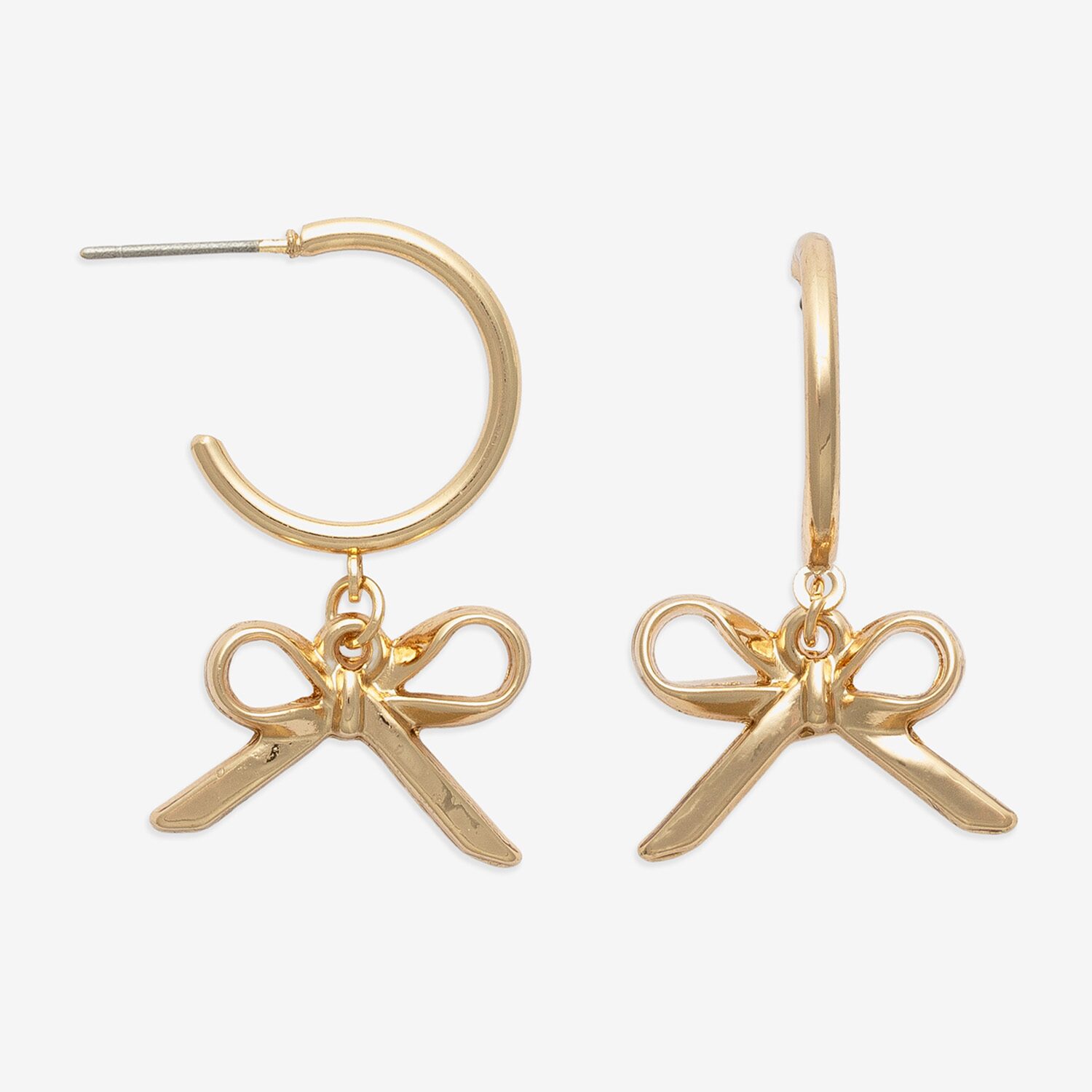 Mixit Womens 18.6mm Hoop Earrings