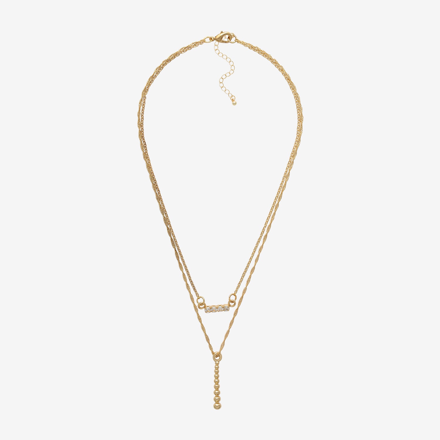 Mixit Womens 2-pc. Pendant Necklace Set