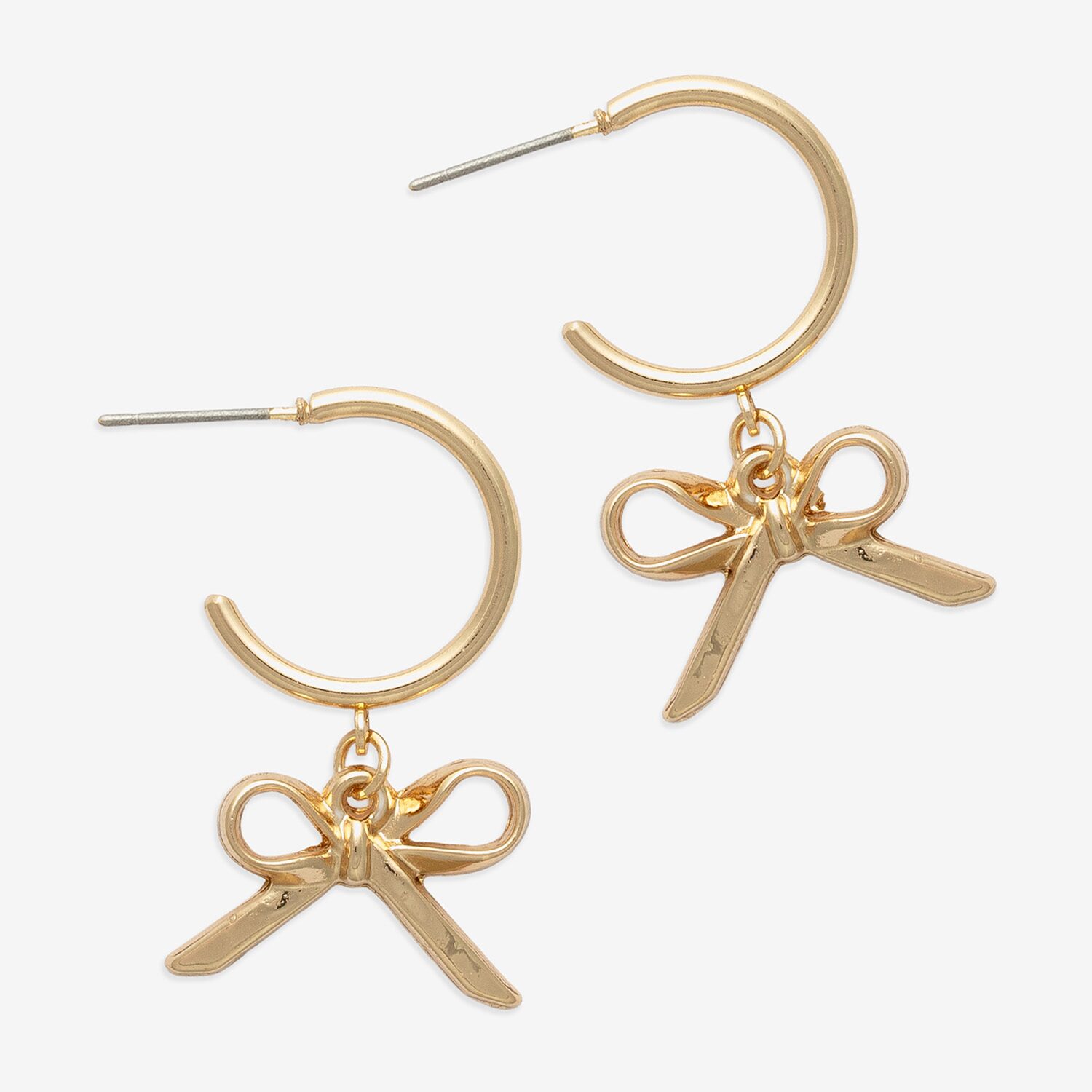 Mixit Womens 18.6mm Hoop Earrings