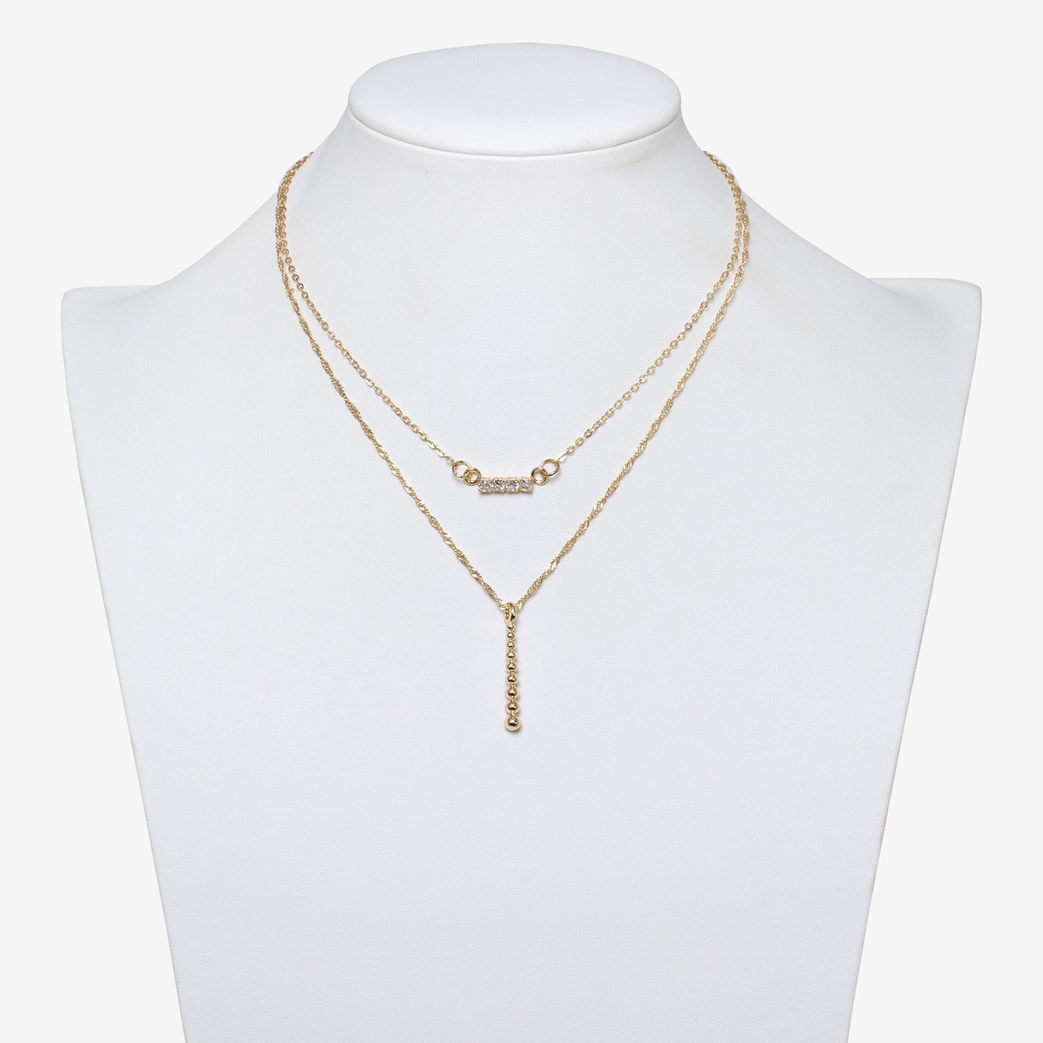 Mixit Womens 2-pc. Pendant Necklace Set
