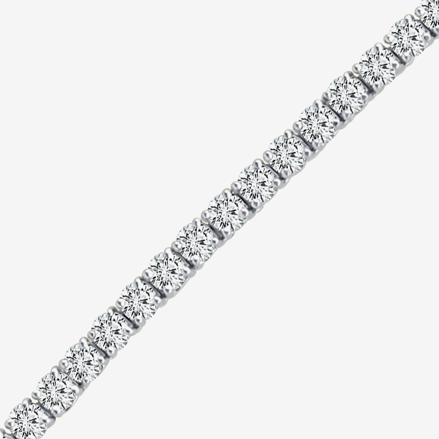 (F / Si2) Womens 10K Gold 18 Inch Chain Necklace