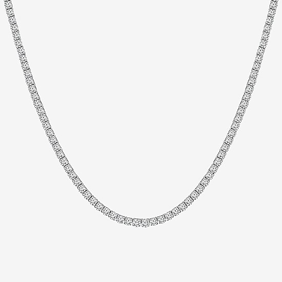 (F / Si2) Womens 5 CT. T.W. 10K Gold 18 Inch Chain Necklace