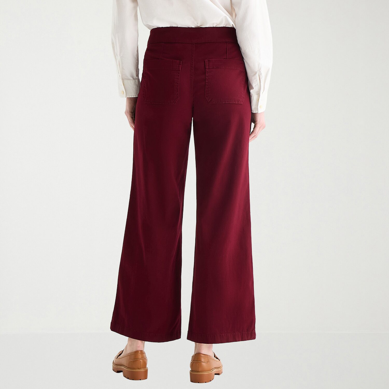 St. John's Bay Womens Wide Leg Trouser