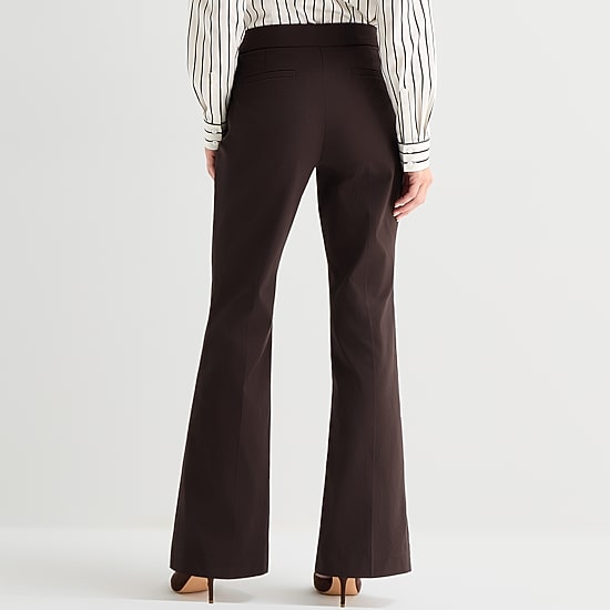 Liz Claiborne Lisa Womens Flare Pull-On Pant