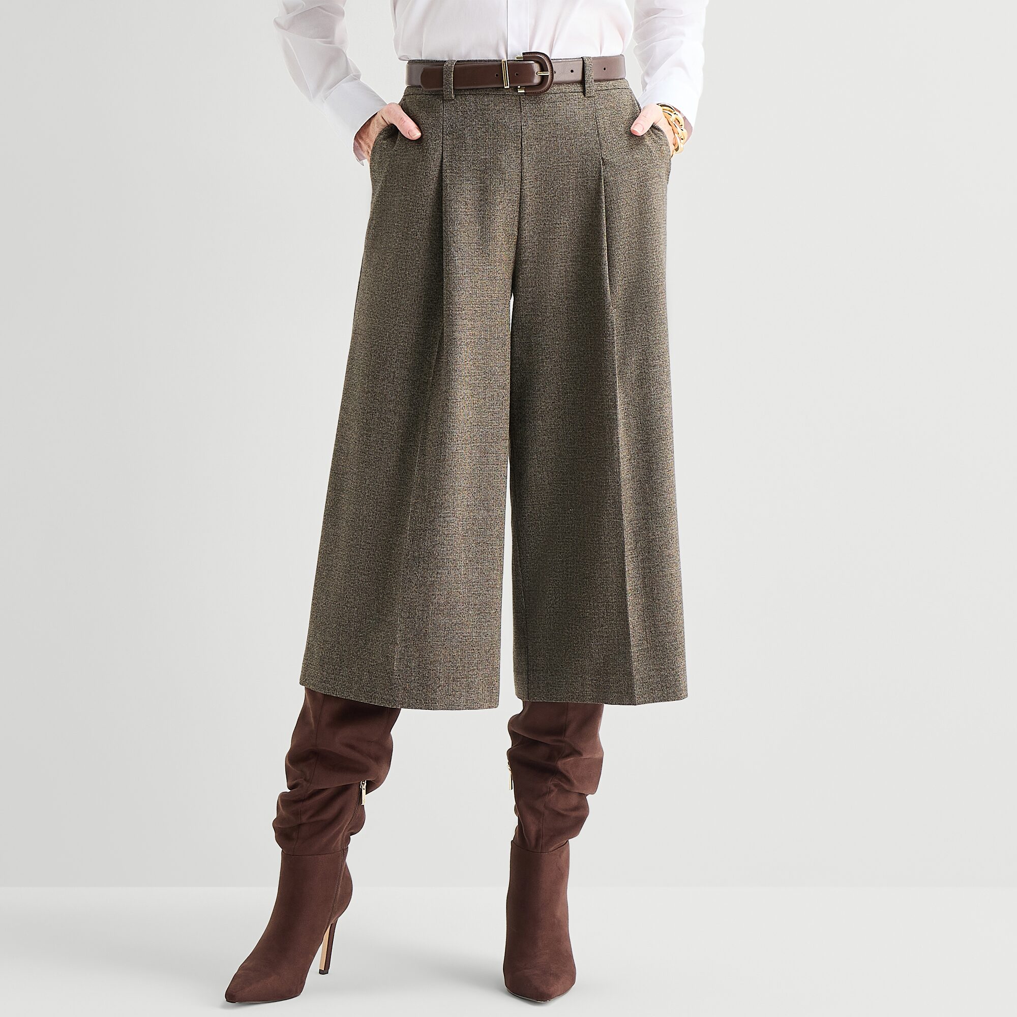 Liz Claiborne Womens Tall Culotte Pant