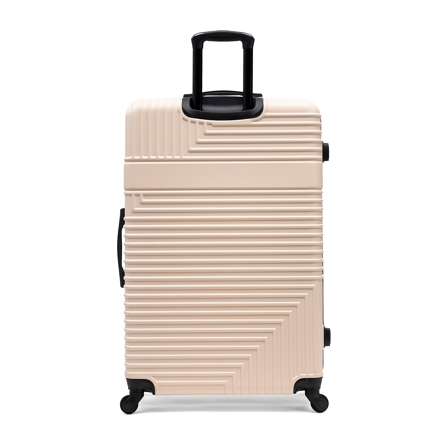 InUSA Resilience 32 Inch Hardside Checked Spinner Luggage