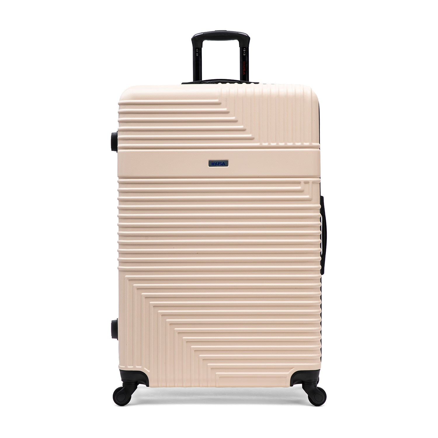 InUSA Resilience 32 Inch Hardside Checked Spinner Luggage