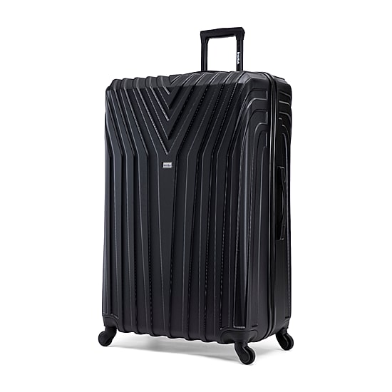 InUSA Vasty 32 Inch Hardside Checked Spinner Luggage