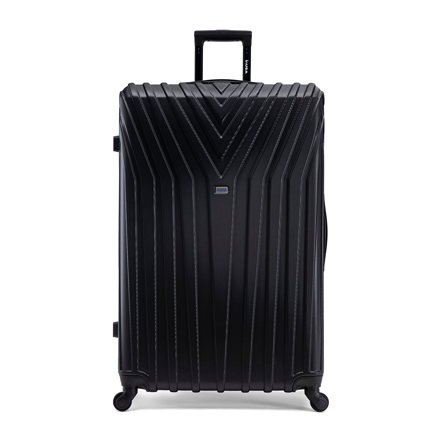 InUSA Vasty 32 Inch Hardside Checked Spinner Luggage