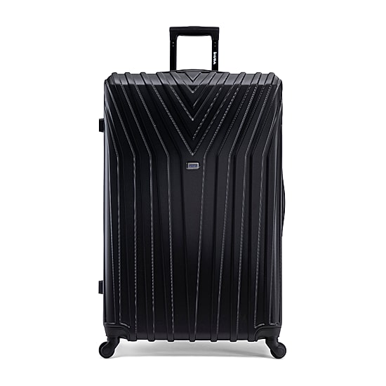 InUSA Vasty 32 Inch Hardside Checked Spinner Luggage