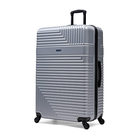 InUSA Resilience 32 Inch Hardside Checked Spinner Luggage