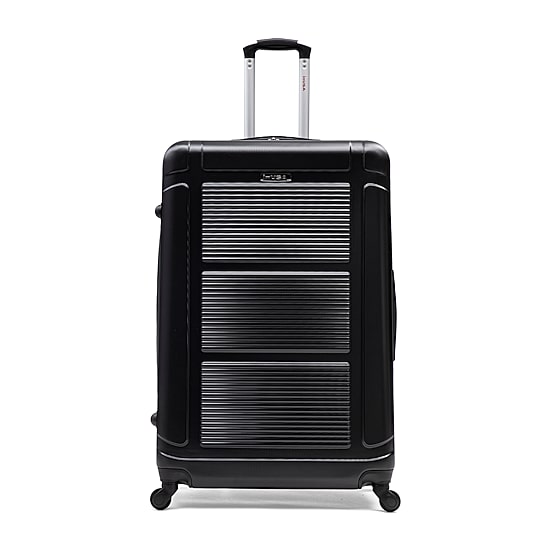 InUSA Pilot 32 Inch Hardside Checked Spinner Luggage
