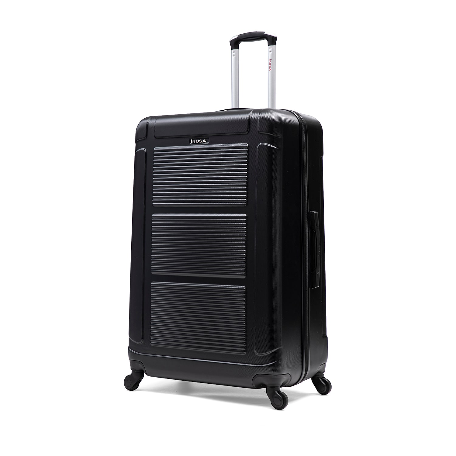 InUSA Pilot 32 Inch Hardside Checked Spinner Luggage