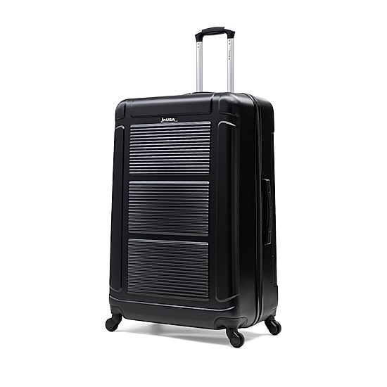 InUSA Pilot 32 Inch Hardside Checked Spinner Luggage