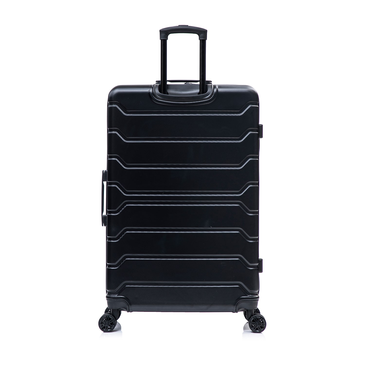 InUSA Trend 32 Inch Hardside Checked Spinner Luggage