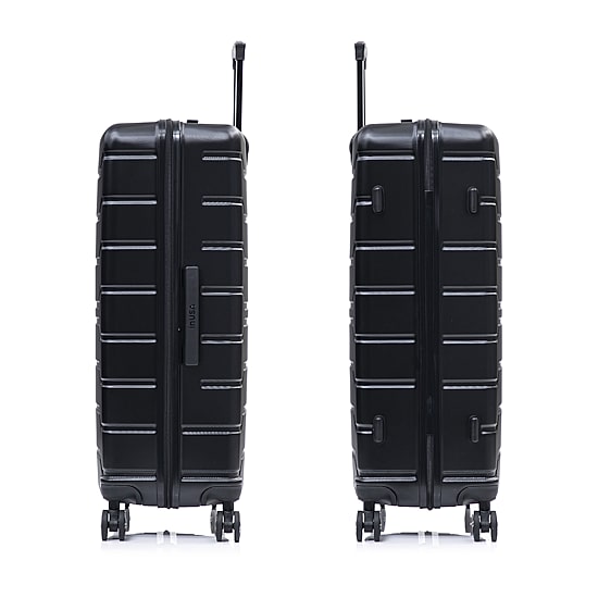 InUSA Trend 32 Inch Hardside Checked Spinner Luggage