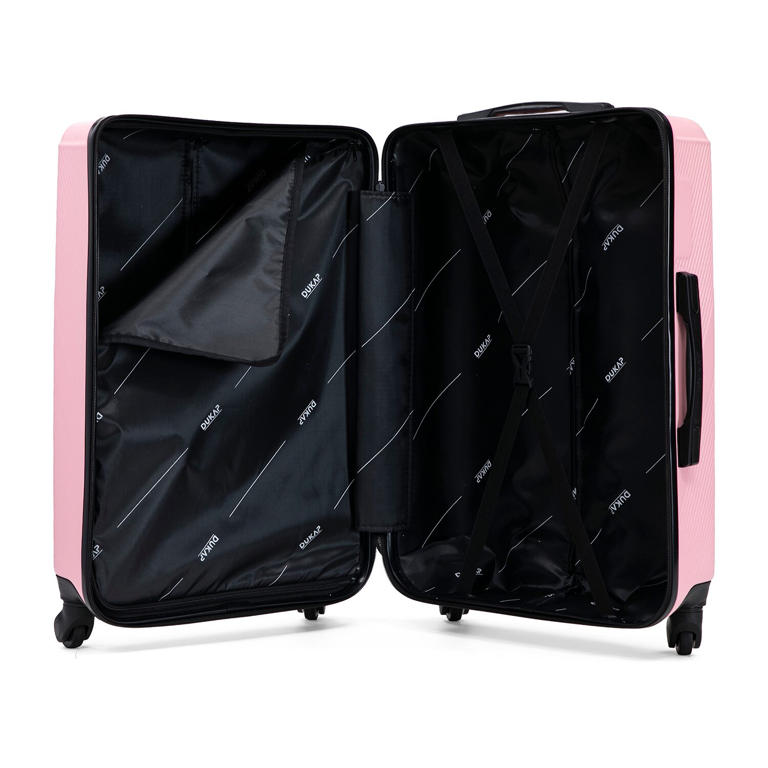Dukap Discovery 32 Inch Hardside Checked Spinner Luggage