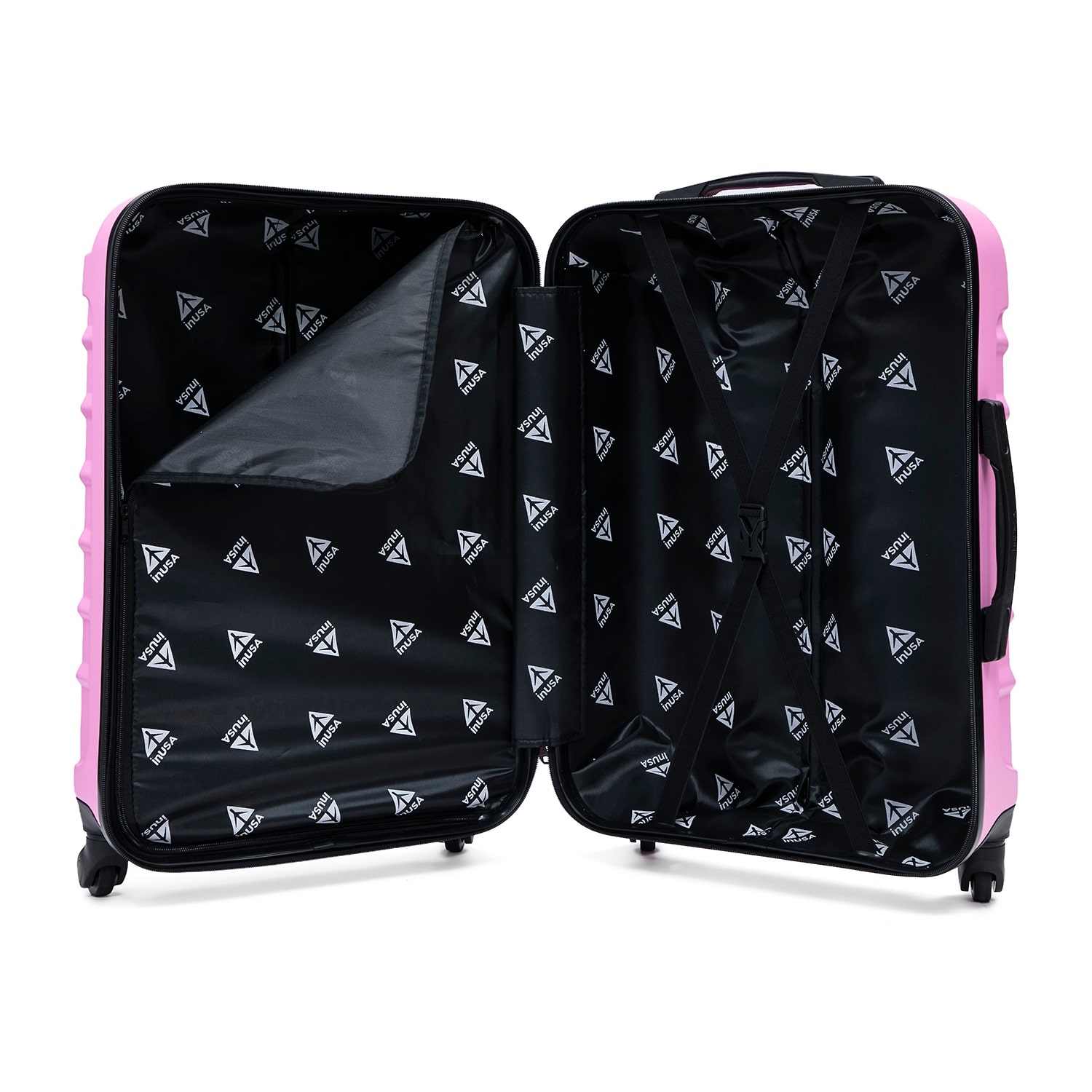 InUSA Endurance 32 Inch Hardside Checked Spinner Luggage