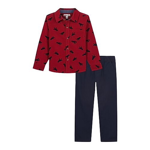 Kids Headquarters Babies' Toddler Boys 2-pc. Pant Set In Red