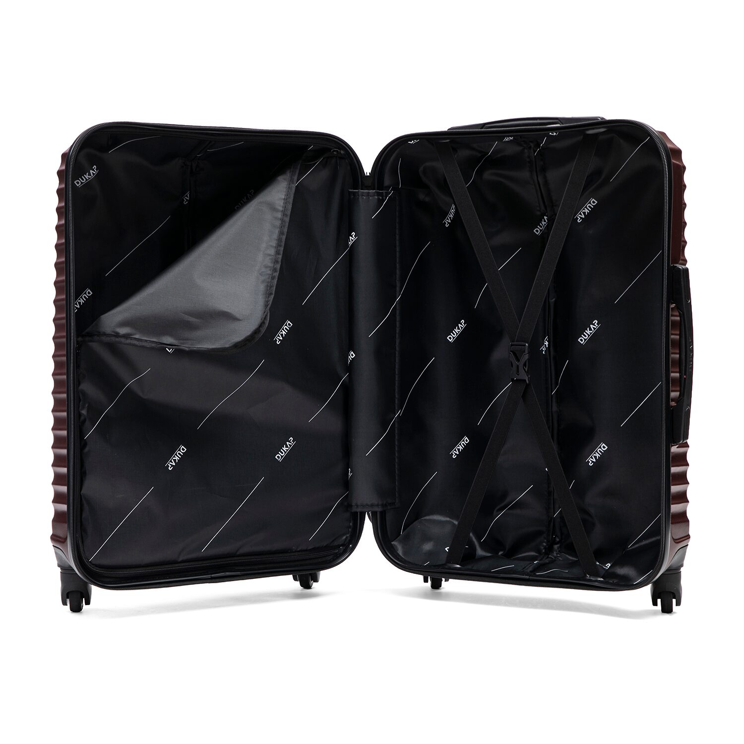 Dukap Adly 32 Inch Hardside Checked Spinner Luggage