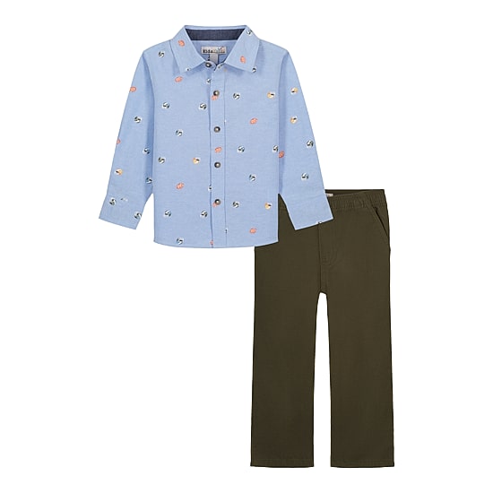 Kids Headquarters Toddler Boys Woven 2-pc. Pant Set