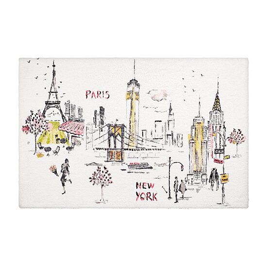 Nicole Miller City Girl Bath Rug