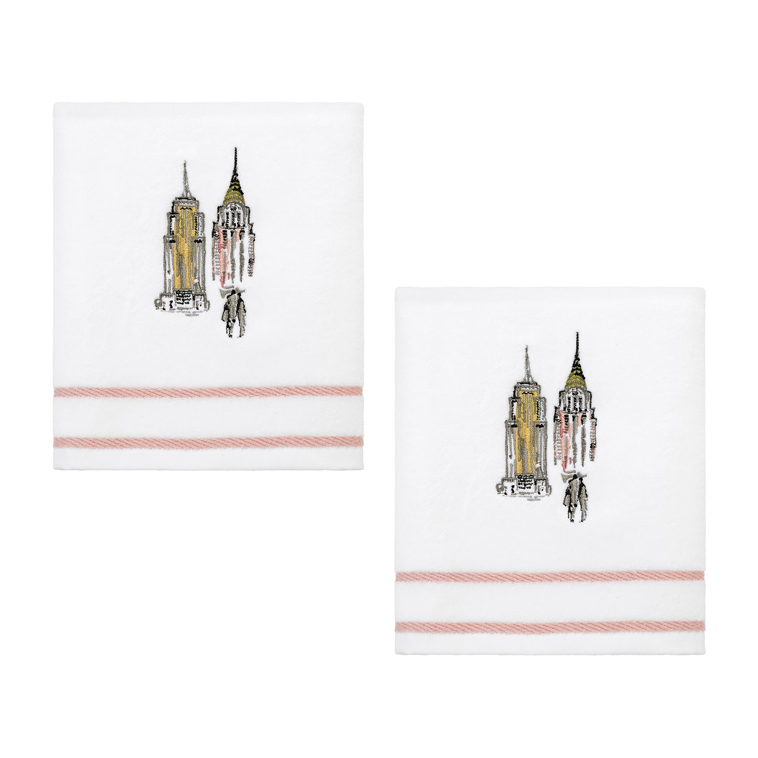 Nicole Miller City Girl 2-pc. Hand Towel
