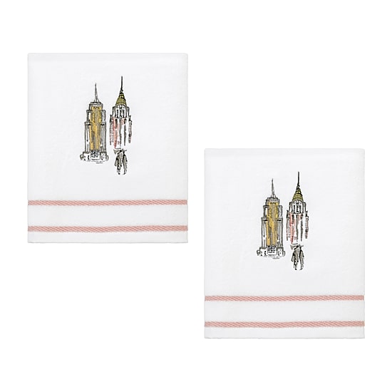 Nicole Miller City Girl 2-pc. Hand Towel