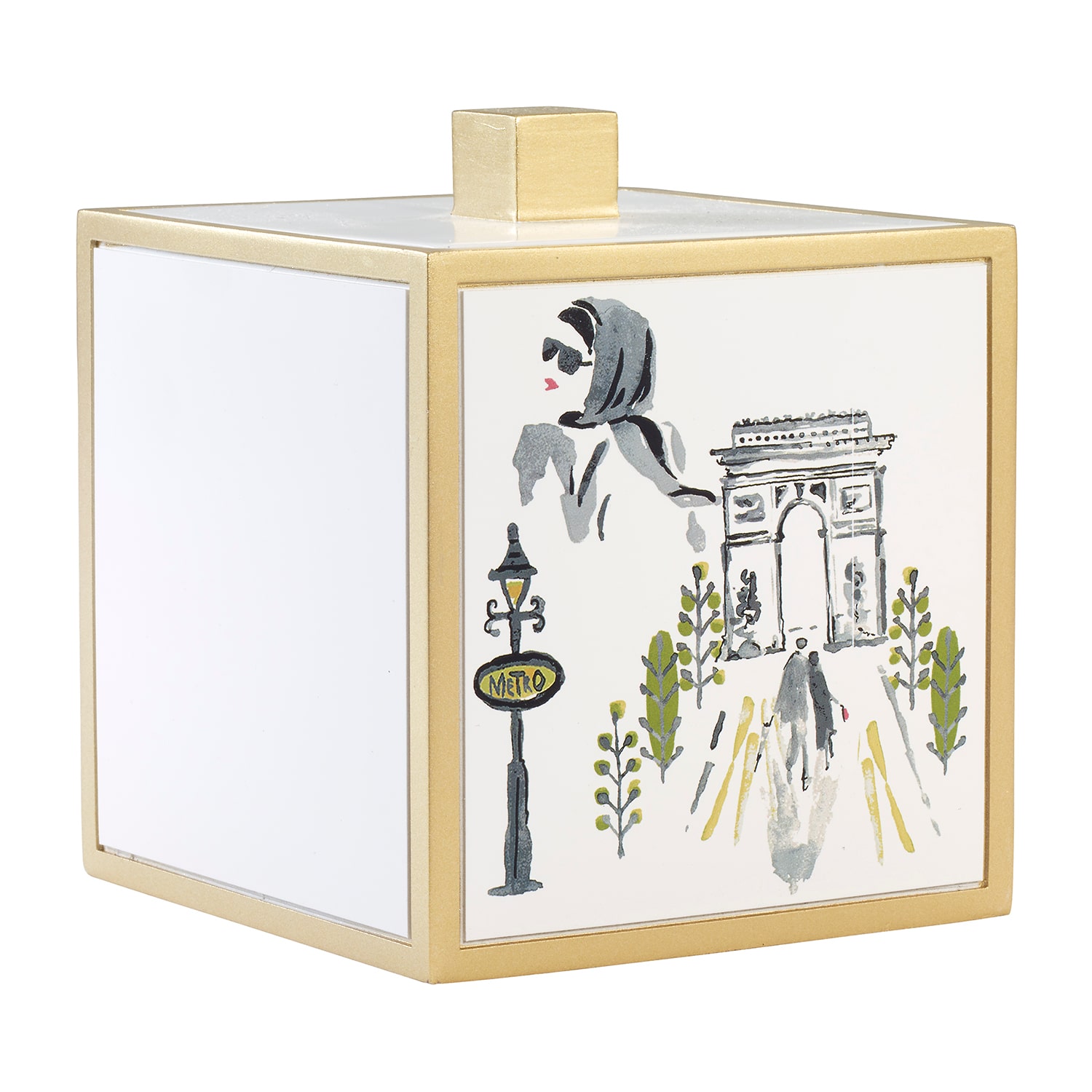Nicole Miller City Girl Bathroom Canister