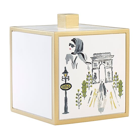 Nicole Miller City Girl Bathroom Canister