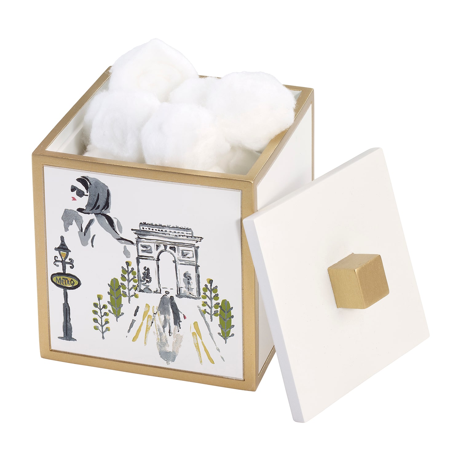 Nicole Miller City Girl Bathroom Canister
