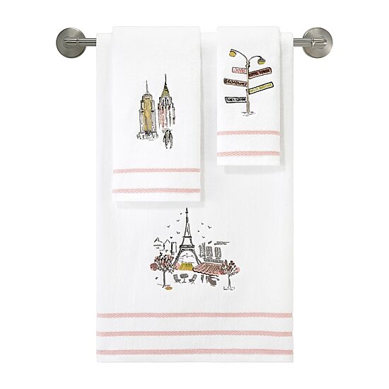 Nicole Miller City Girl 2-pc. Hand Towel