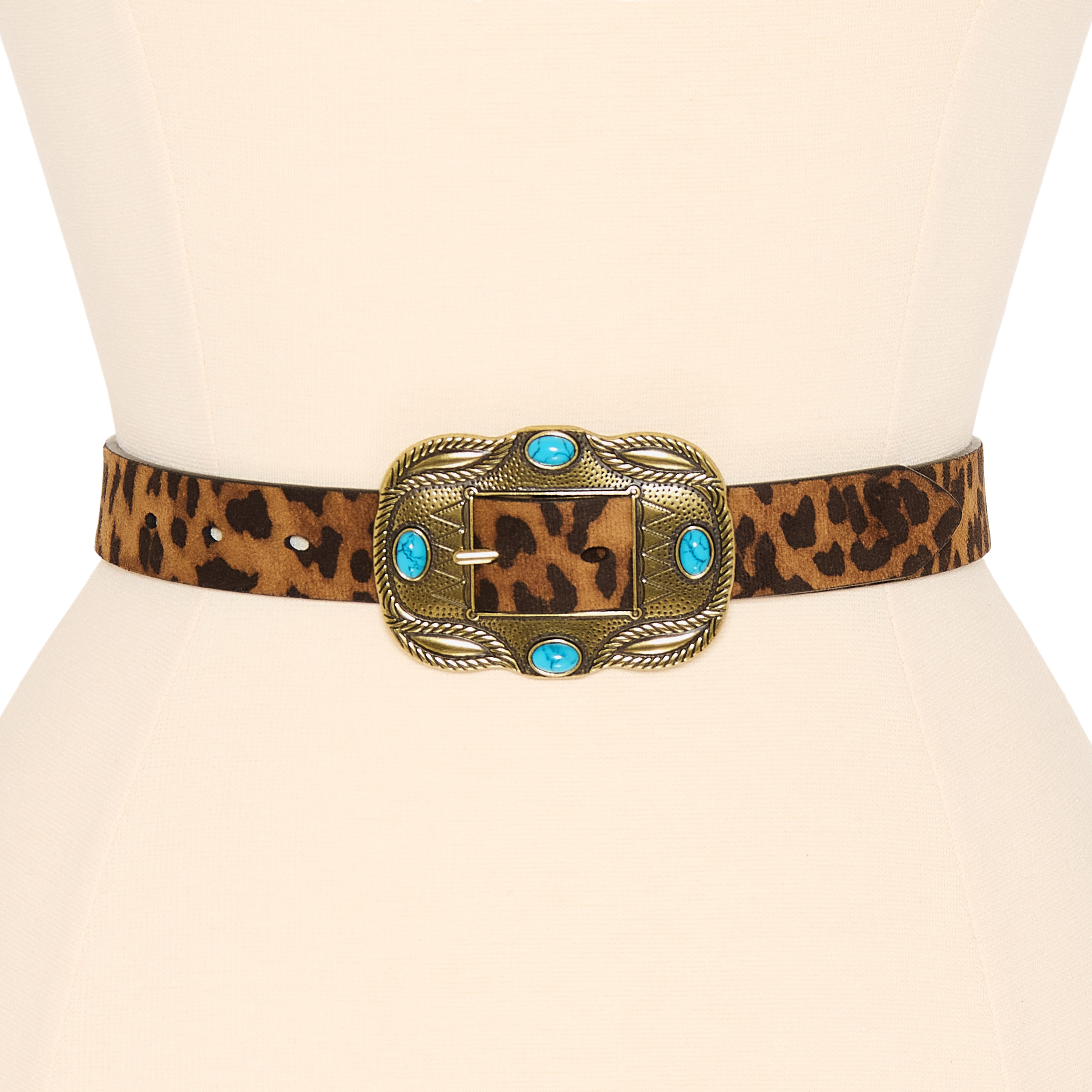 JS Jessica Simpson 1" Stone Reversible Womens Belt
