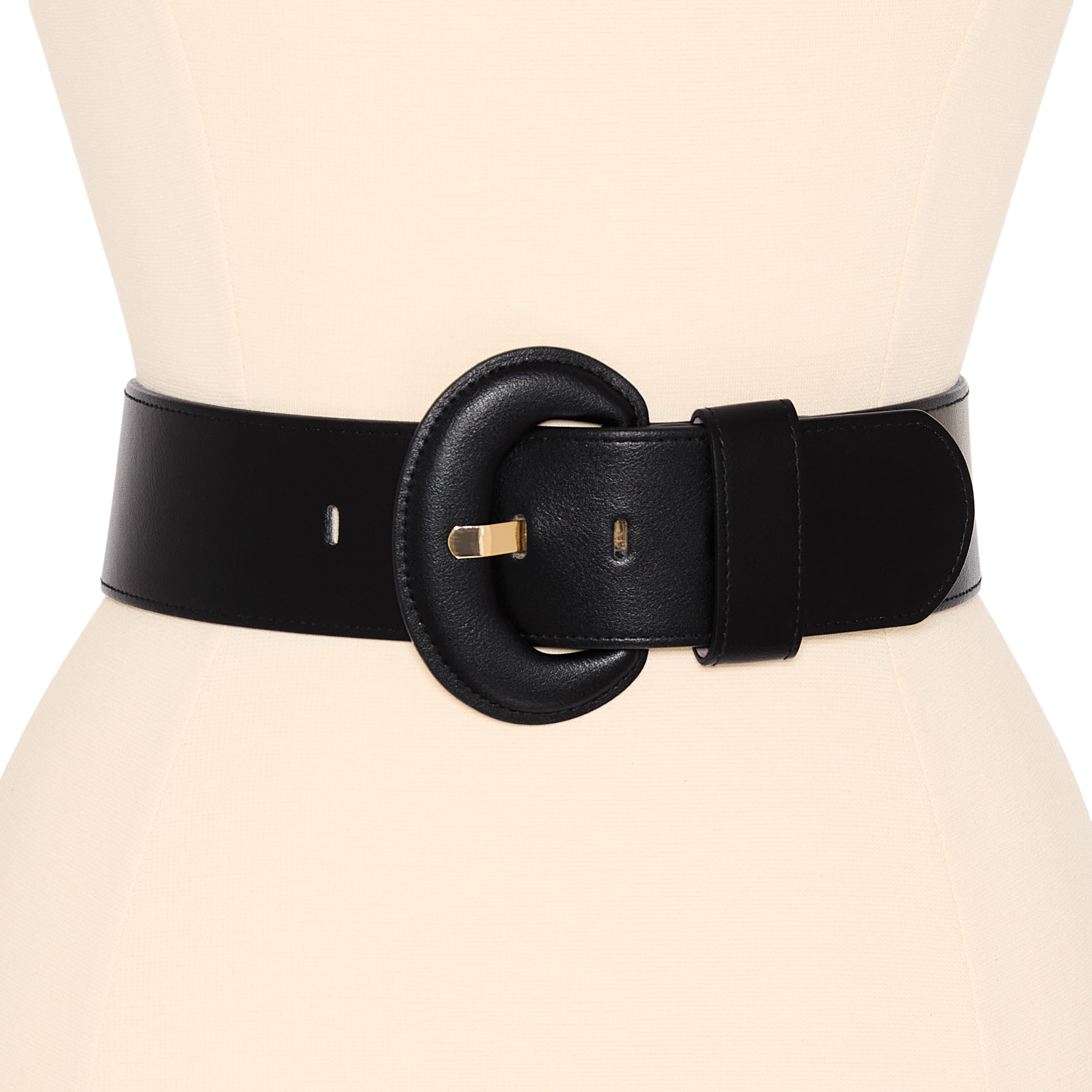 Worthington 55mm Covered Buckle Womens Belt