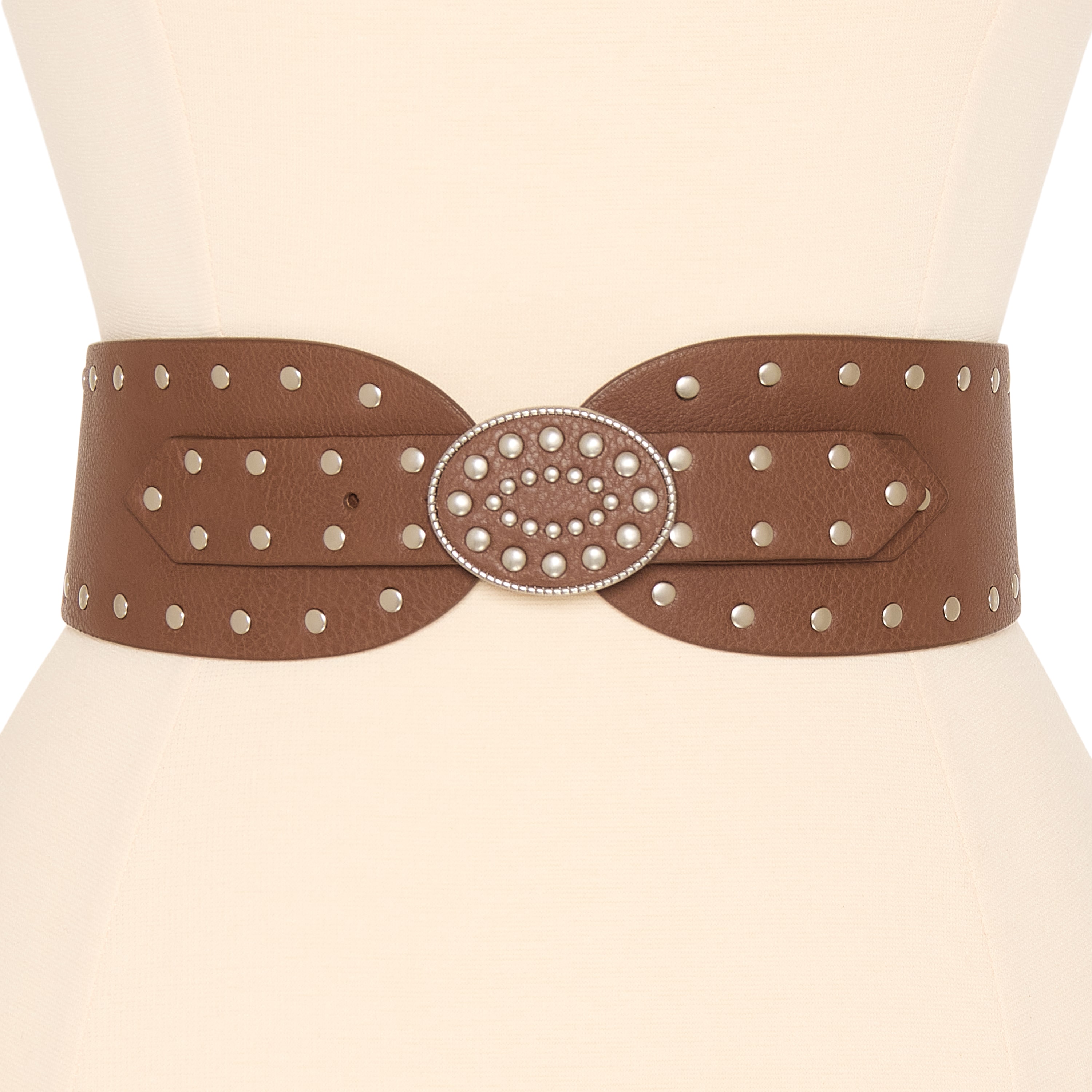 JS Jessica Simpson 3" Studded Waist Belt 1 Pair Womens