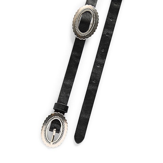 Arizona 17mm Oval Concho Womens Belt