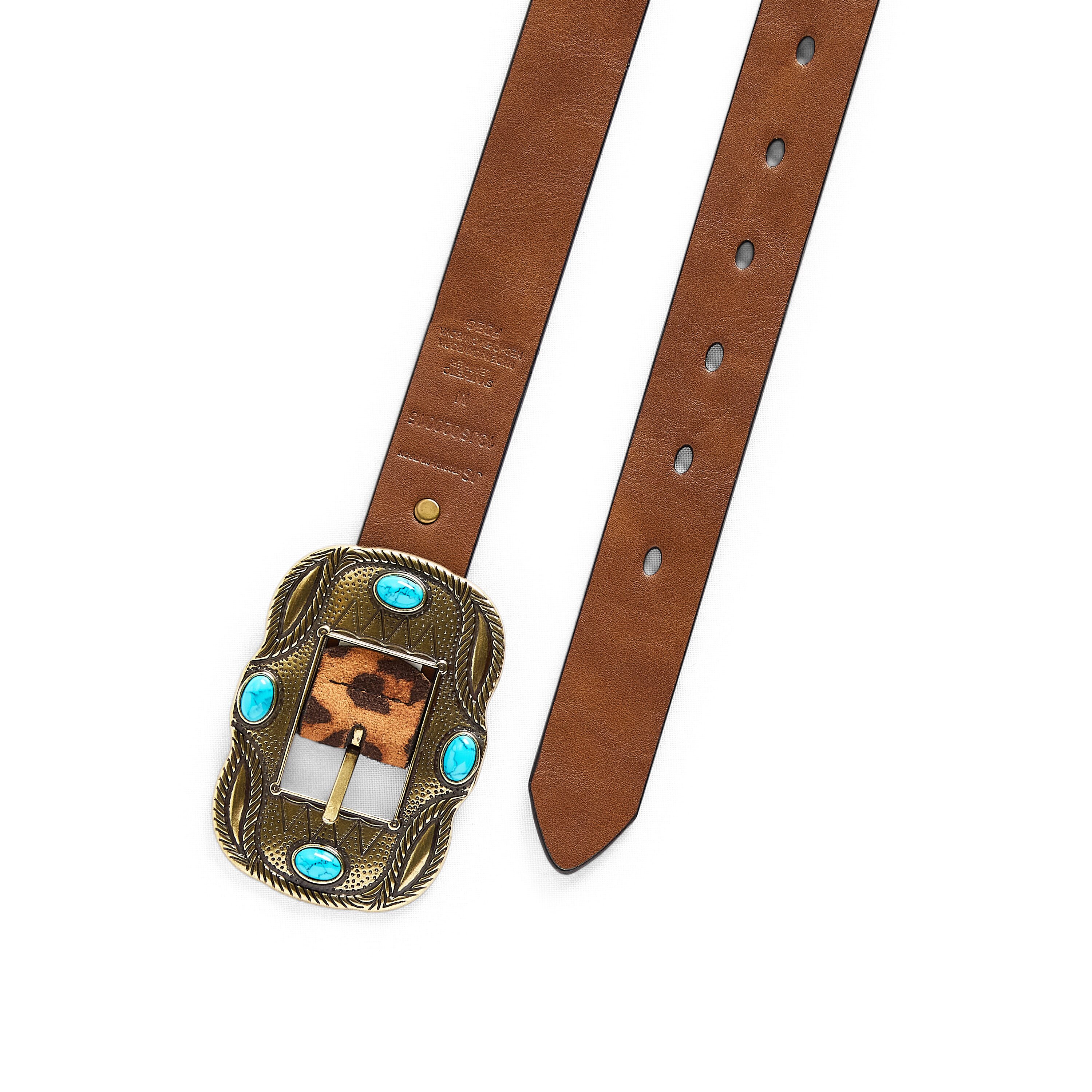 JS Jessica Simpson 1" Stone Reversible Womens Belt