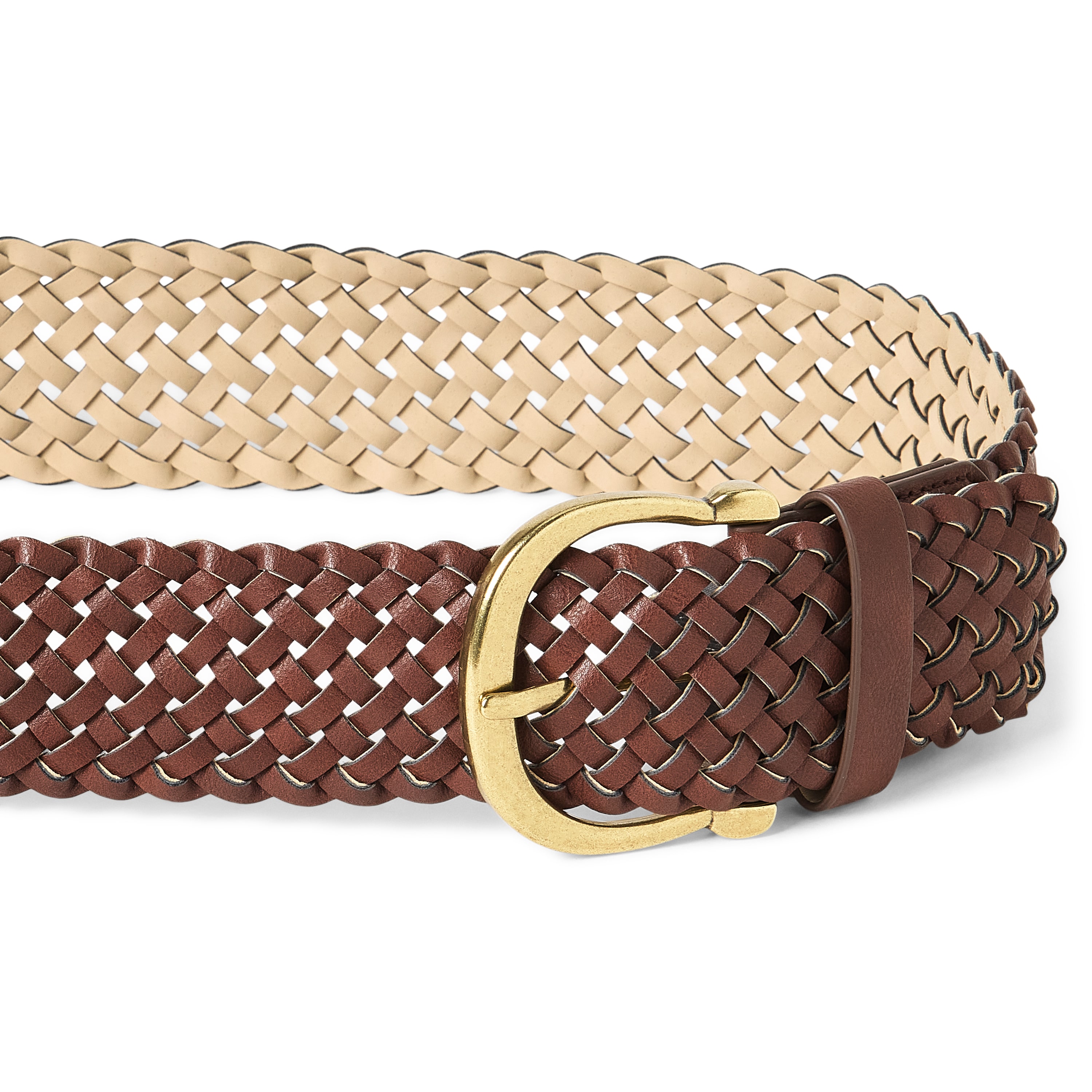A.N.A 50mm Harness Braid Womens Belt