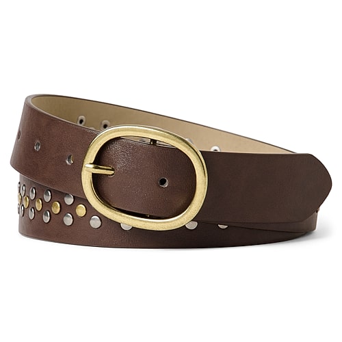 Arizona 33mm Cb Multi Stud Womens Belt In Brown