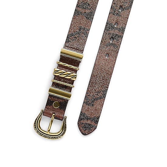 JS Jessica Simpson 1" Stone Womens Belt