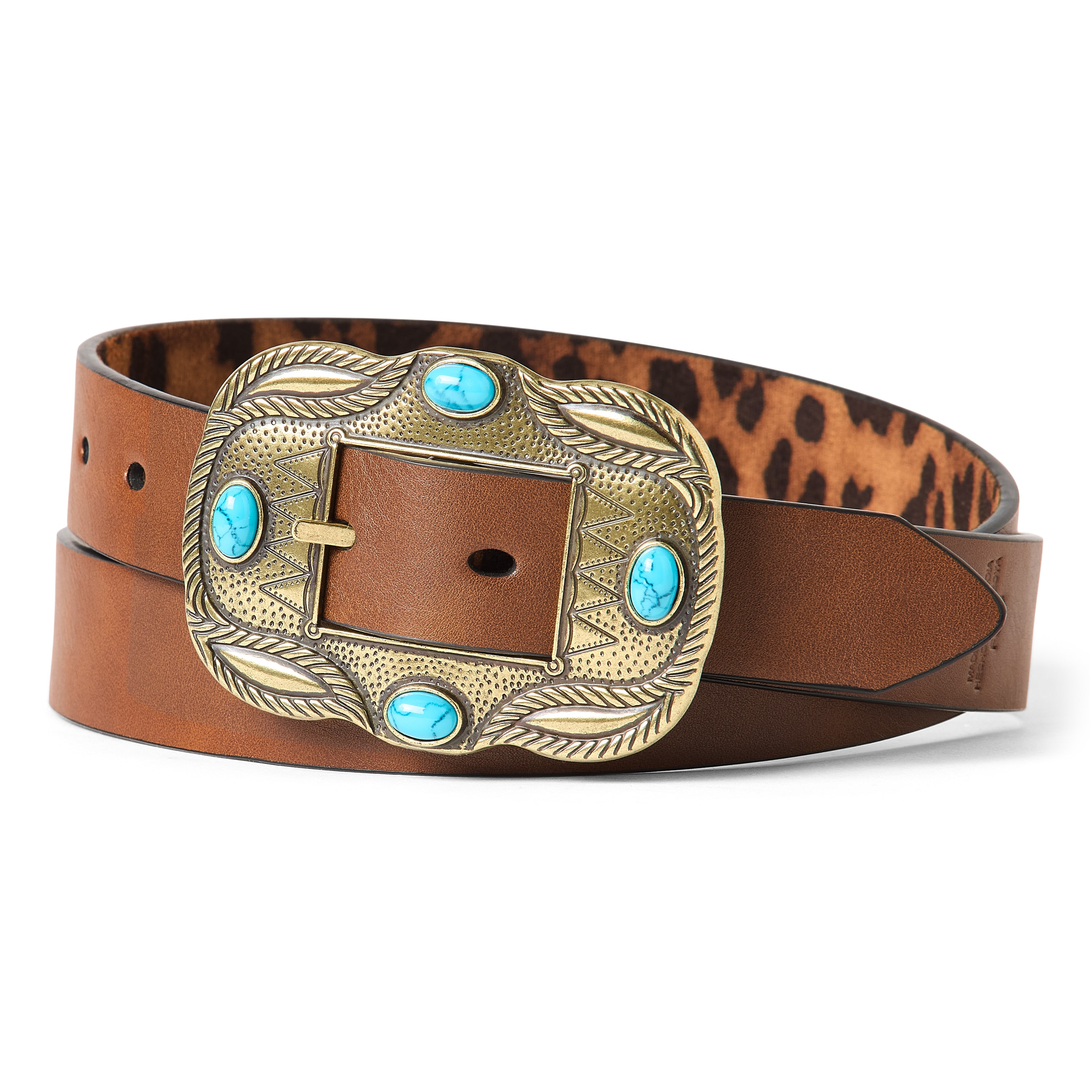 JS Jessica Simpson 1" Stone Reversible Womens Belt