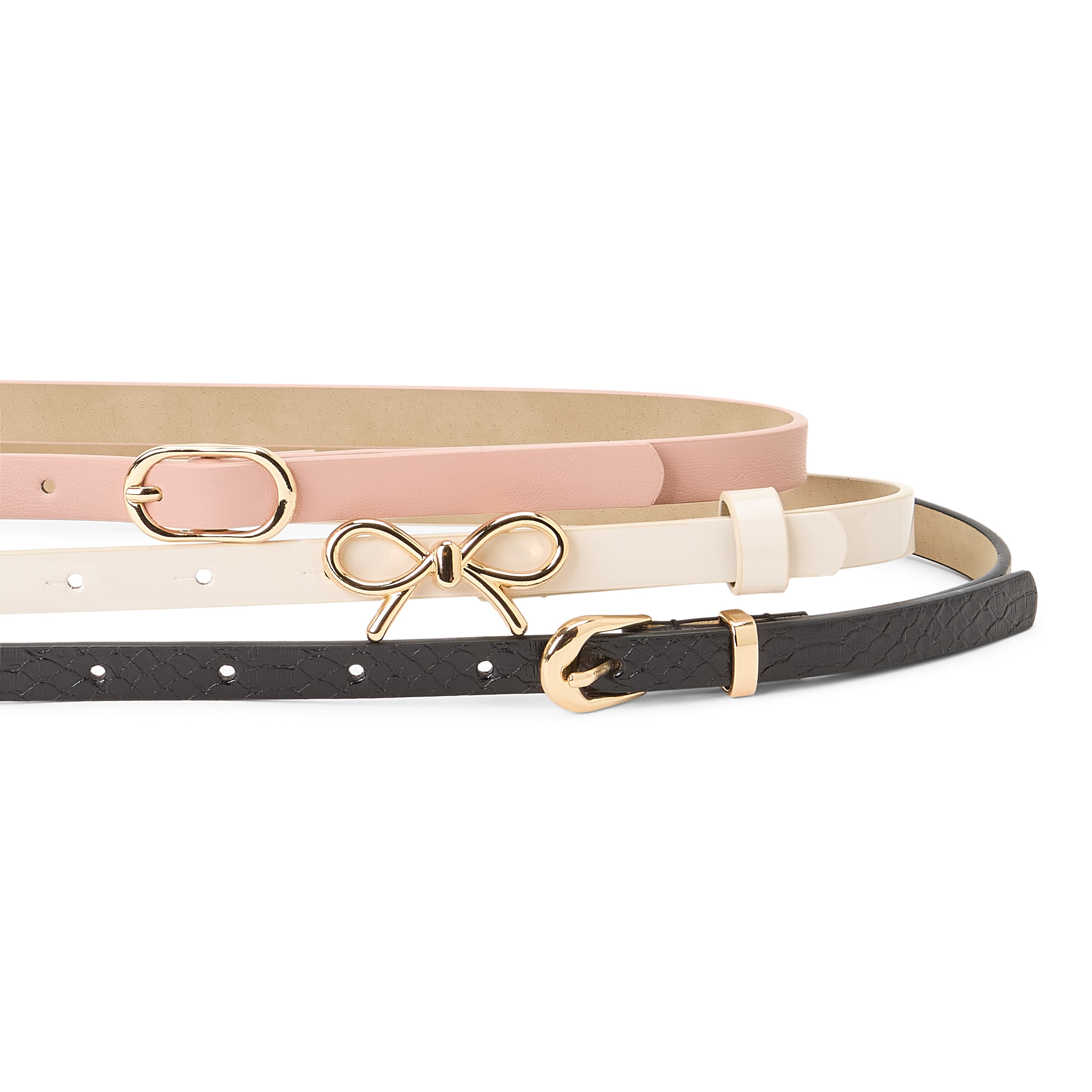 Liz Claiborne 3 Pack 13 Mm Trouser 3-pc. Womens Belt