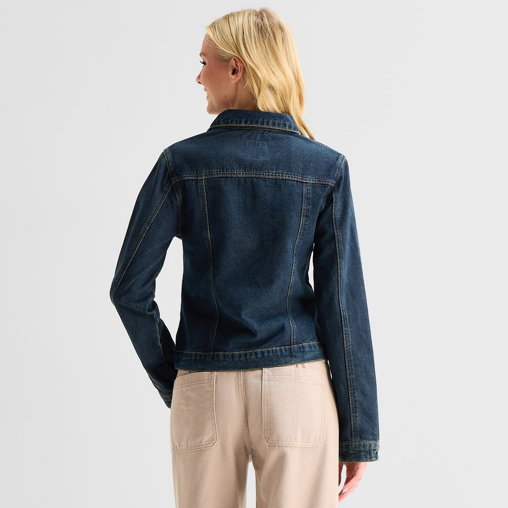 Forever 21 Womens Juniors Denim Midweight Jacket