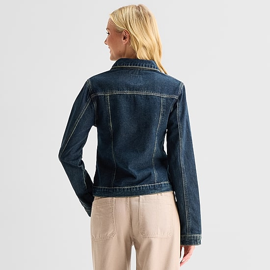 Forever 21 Womens Juniors Denim Midweight Jacket