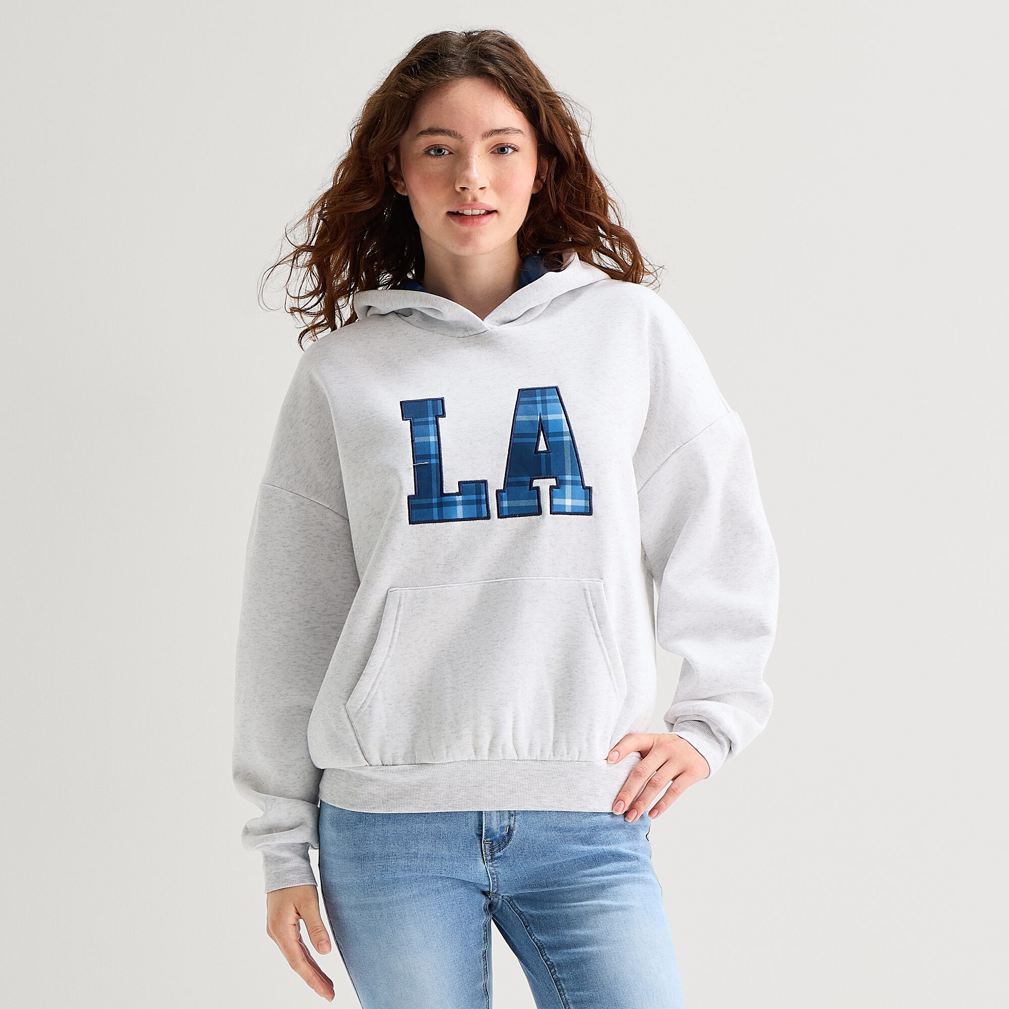 Forever 21 Womens Juniors Long Sleeve Fleece Hoodie
