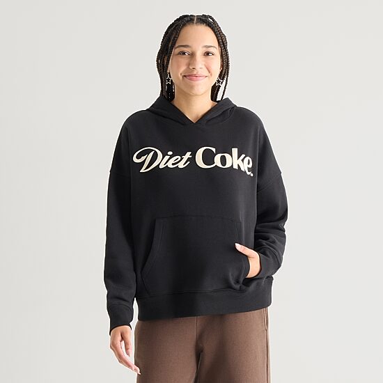 Grayson Threads, The Label Diet Coke Hoodie Womens Juniors Long Sleeve Hoodie