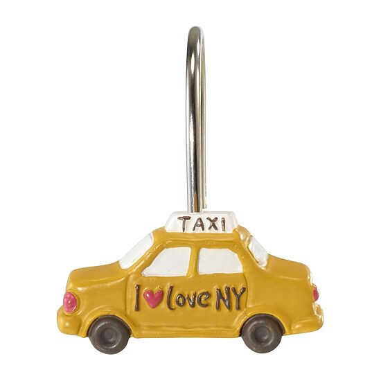 Nicole Miller City Girl Shower Curtain Hooks