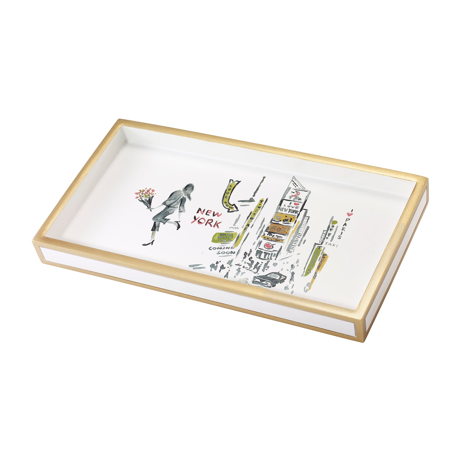 Nicole Miller City Girl Vanity Tray